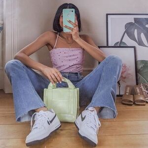 HVISK Gleam Mini Bag in Mint